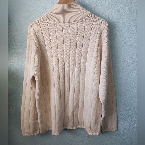 Ralph Lauren MFG POLO Jeans quarter zip up pullover sweater - Picture 9 of 15